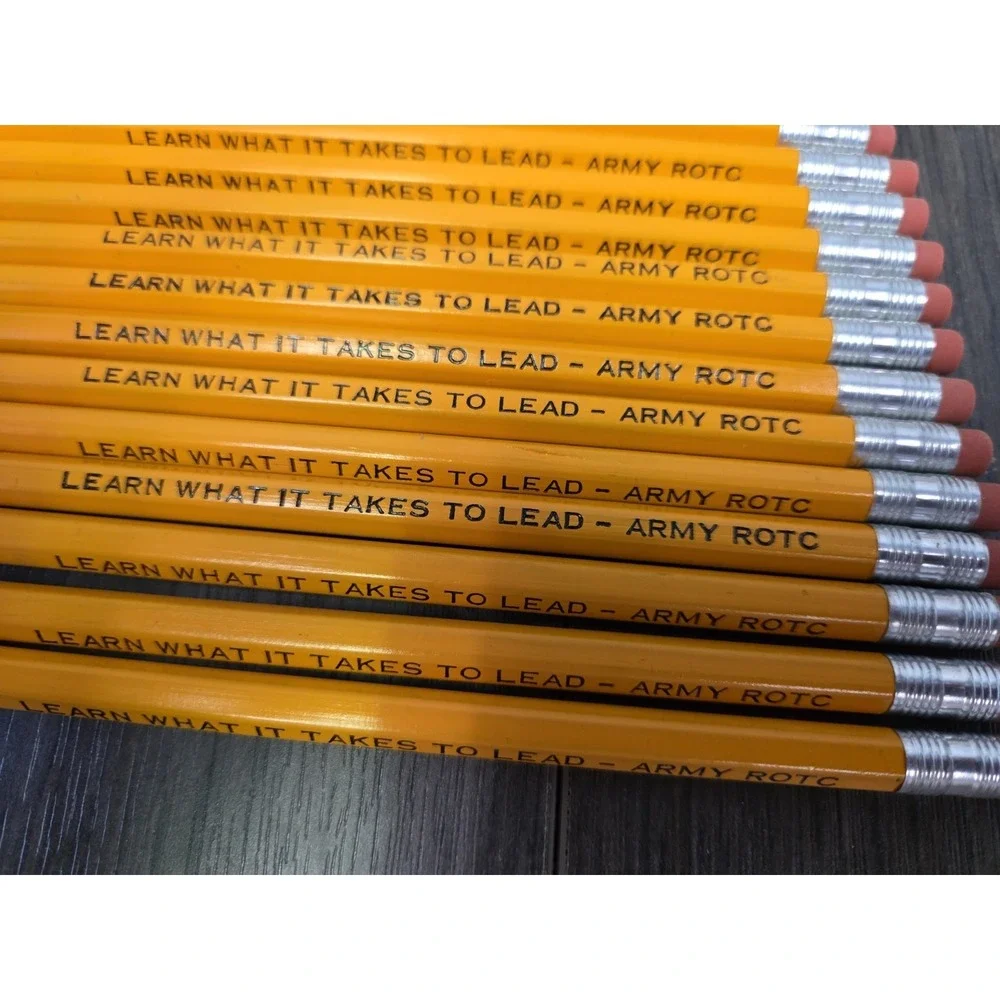 Army ROTC promotional pencils Learn What It Takes to Lead (15) New Unsharpened
